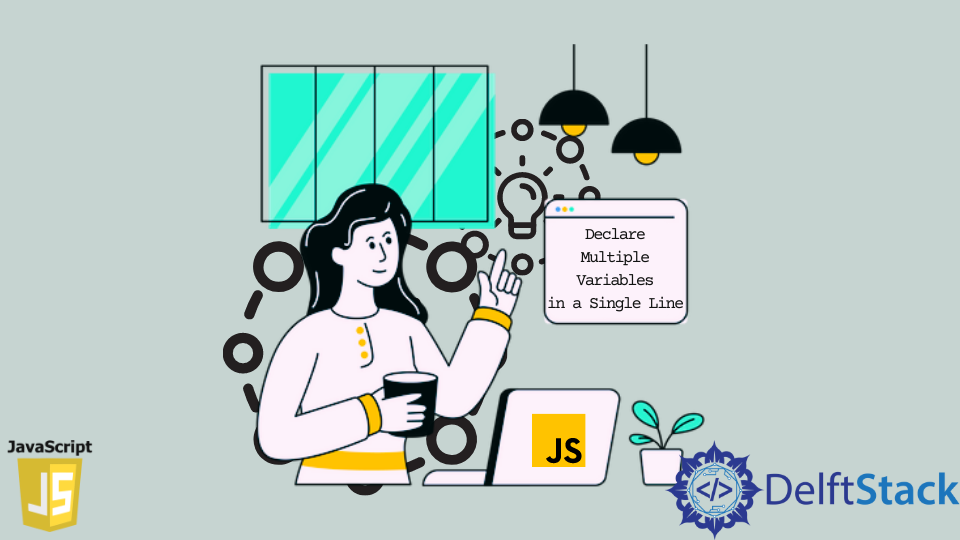 declare-multiple-variables-in-a-single-line-in-javascript-delft-stack